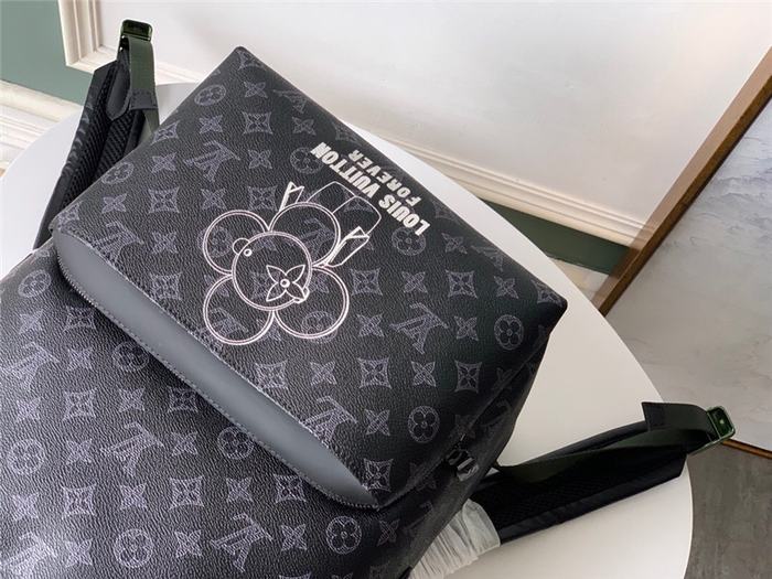 Louis-Vuitton_backpack_Black-Grey_Louis-Vuitton-Monogram-Forever-Canvas-Backpack_backpack_006