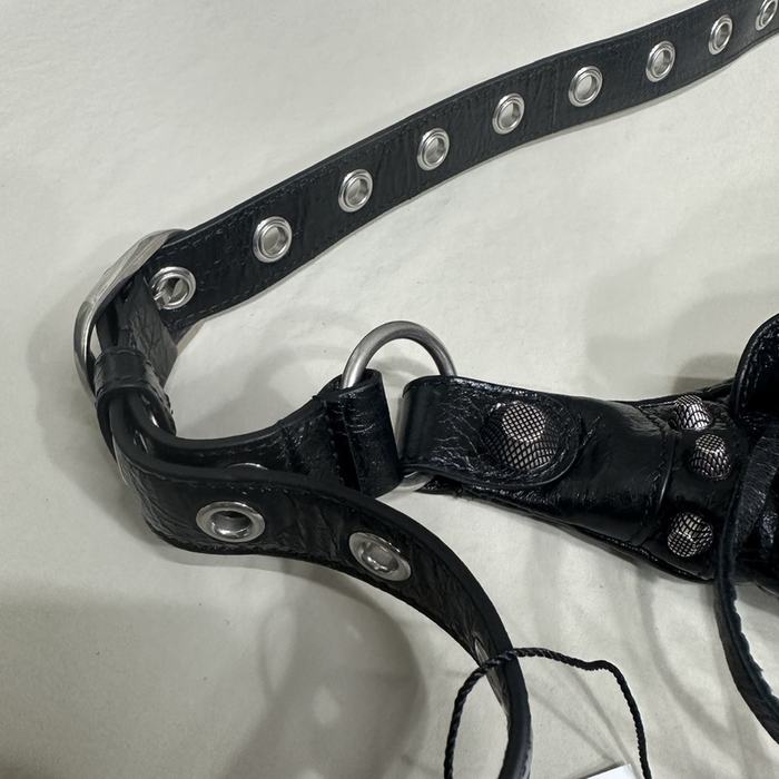 Balenciaga raffia bag