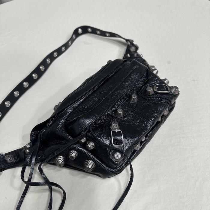 Balenciaga raffia bag