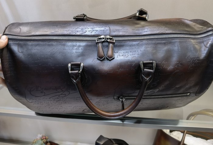 Berluti Tote bag with stylish characteristics Brown 01A