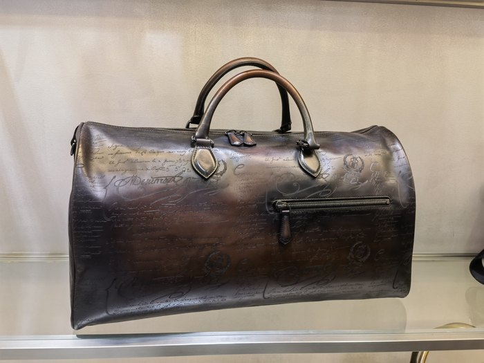 Berluti Tote bag with stylish characteristics Brown 01A