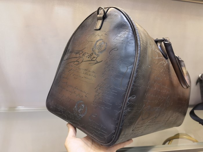 Berluti Tote bag with stylish characteristics Brown 01A