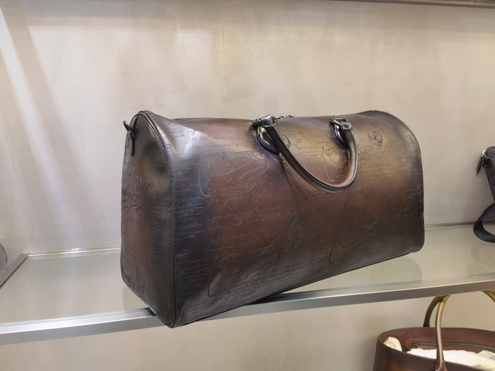 Berluti Tote bag with stylish characteristics Brown 01A