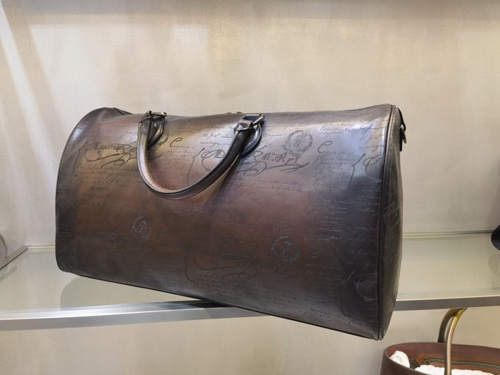 Berluti Tote bag with stylish characteristics Brown 01A