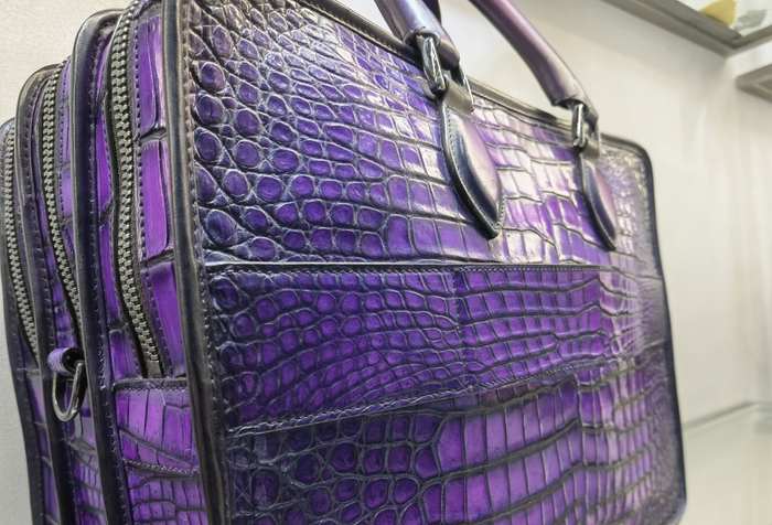 Berluti Tote style 07 Brown 01A