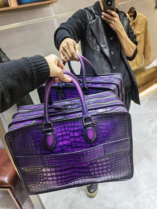 Berluti Tote style 07 Brown 01A