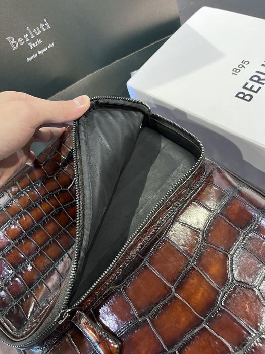 Berluti Tote style 27 Brown 01A