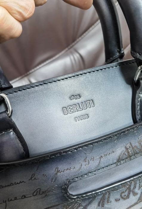 Berluti Tote style 30 Blue 01A