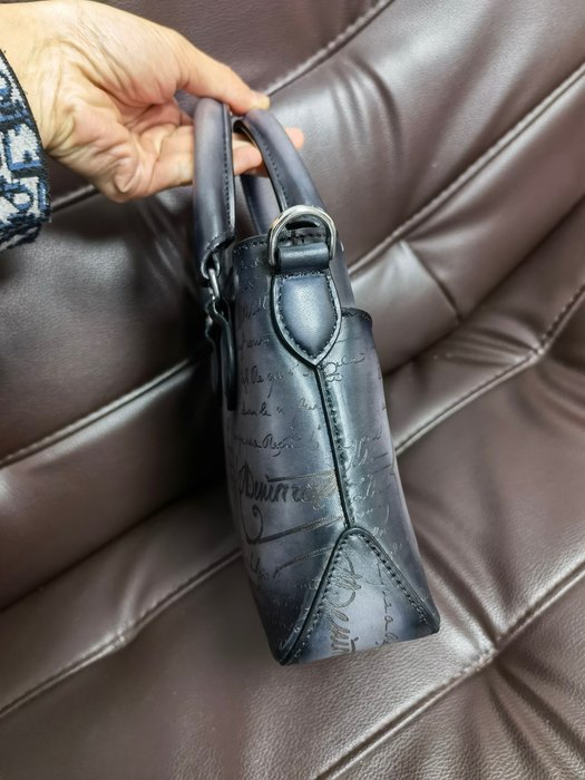 Berluti Tote style 30 Blue 01A