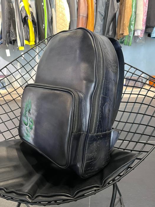 Berluti Tote style 34 Blue 01A