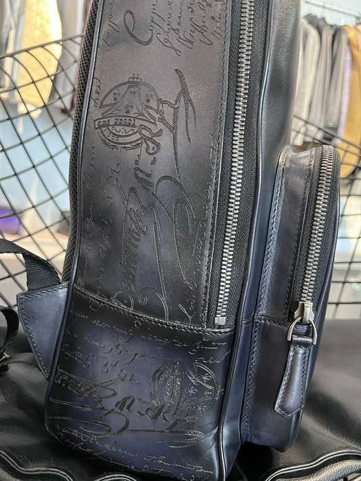 Berluti Tote style 34 Blue 01A