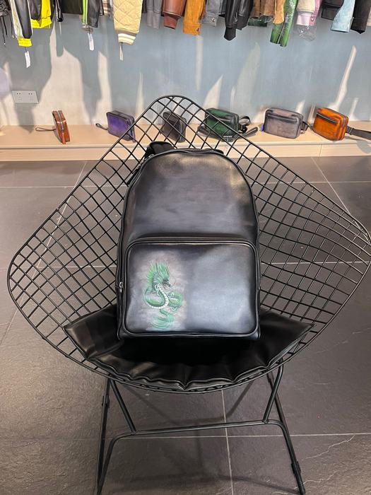 Berluti Tote style 34 Blue 01A