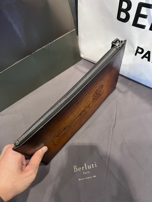 Berluti Tote style 38 Brown 01A