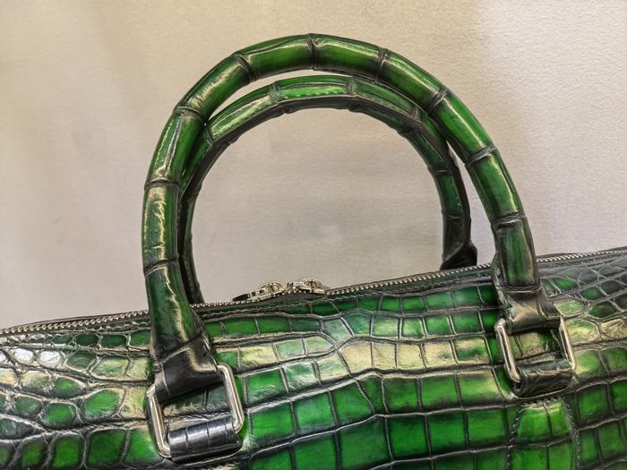 Berluti Tote with elegant styling Green 01A
