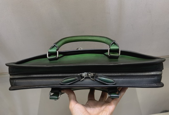 Berluti Tote with sleek design and handles Black 01A