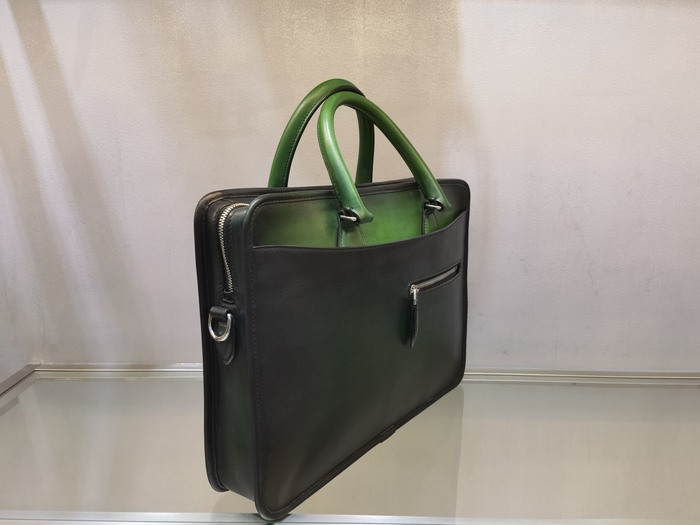 Berluti Tote with sleek design and handles Black 01A