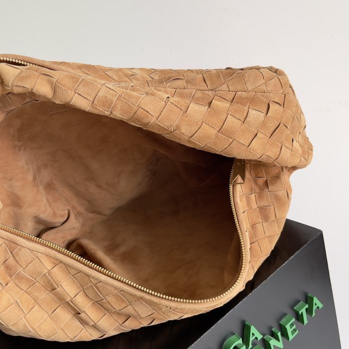 Bottega Veneta Tote bag with unique weaving details Tan 01A