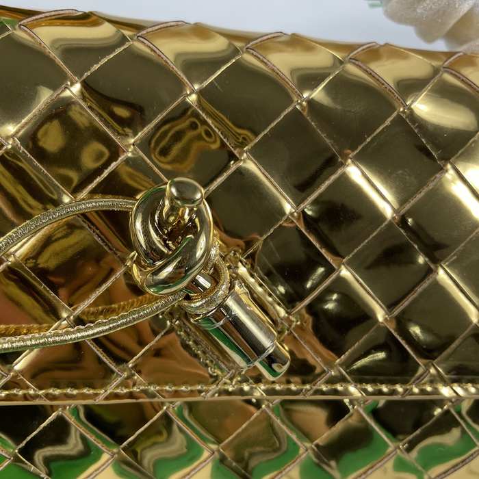 Bottega Veneta Tote bag with woven elements Green 01A