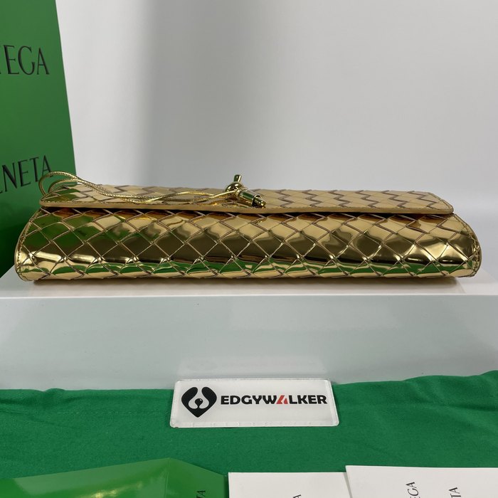 Bottega Veneta Tote bag with woven elements Green 01A