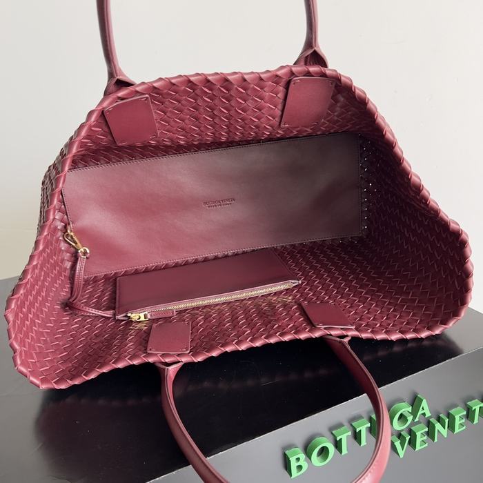 Bottega Veneta Tote style 17 Burgundy 01A
