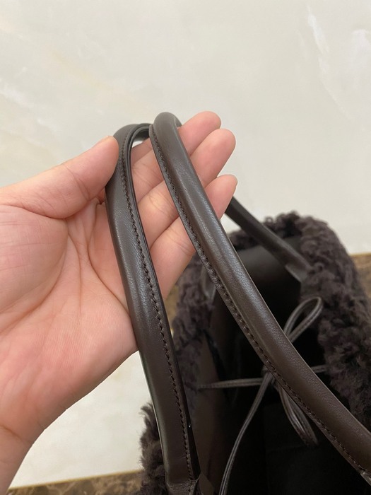 Bottega Veneta Tote with soft texture Brown 01A