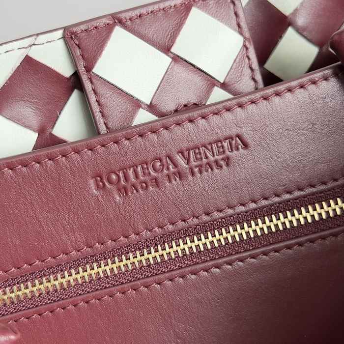Bottega Veneta Tote with structured features Burgundy 01A