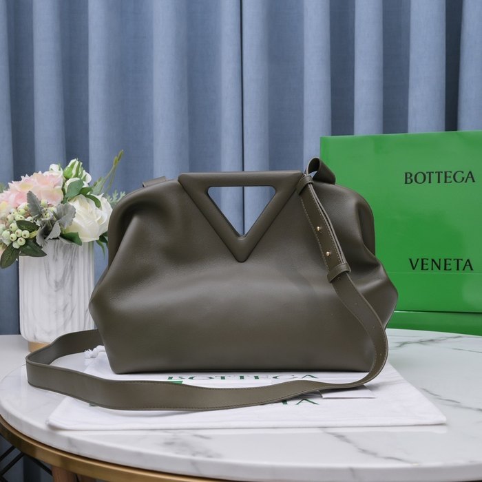 Bottega Veneta Tote with unique structured design Green 01A