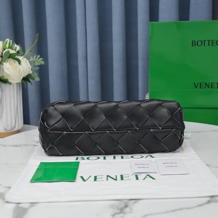 Bottega Veneta Tote with woven texture Black 01A 2