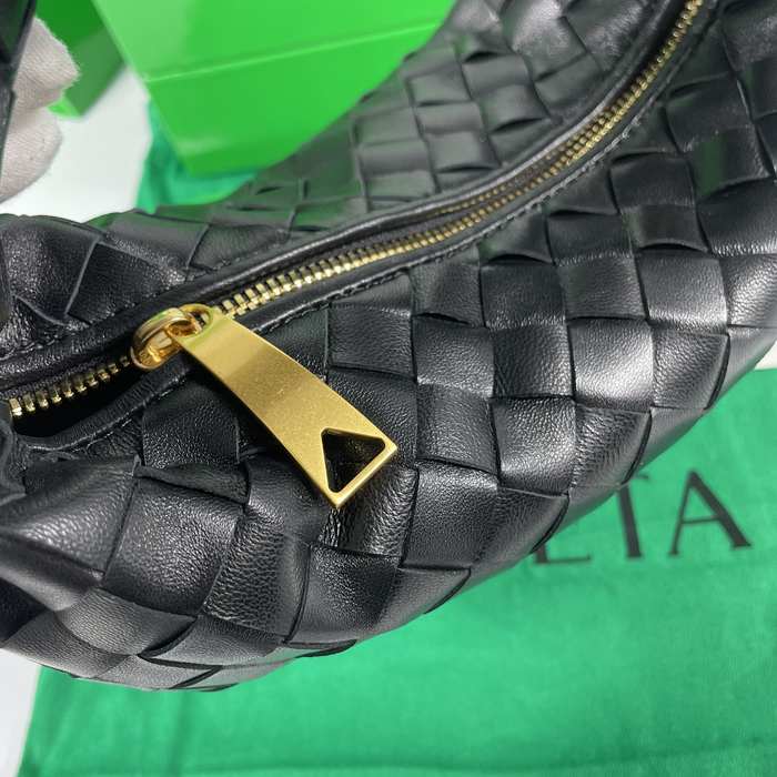 Bottega Veneta Tote with woven texture Black 01A