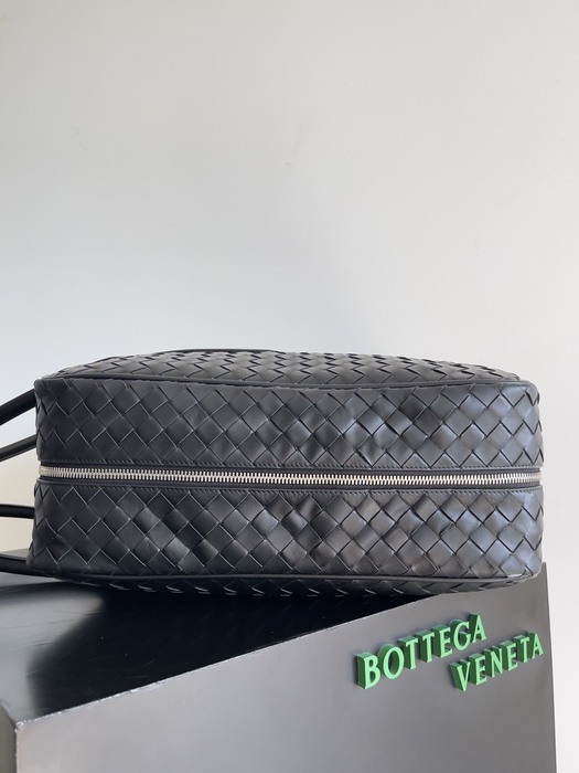 Bottega Veneta Woven Leather Tote Black 01A
