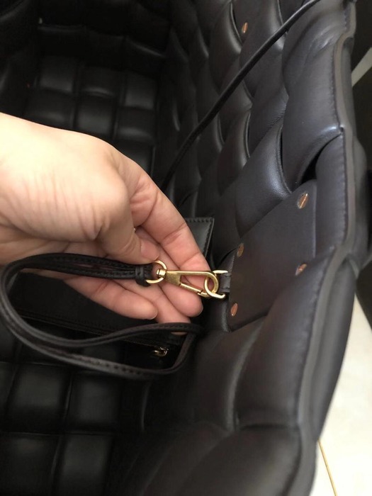 Bottega Veneta Woven Tote Black 01A