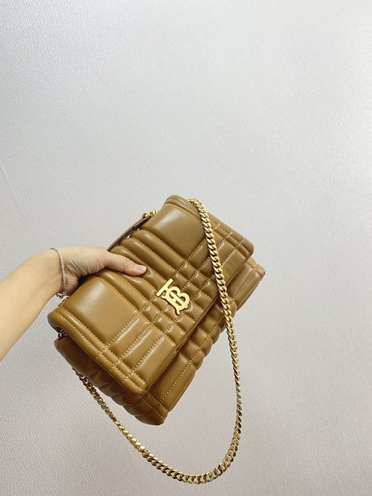 Burberry Quilted Tote Tan 01A