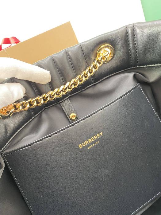 Burberry Structured Tote Bag Black 01A