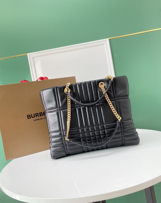 Burberry Structured Tote Bag Black 01A