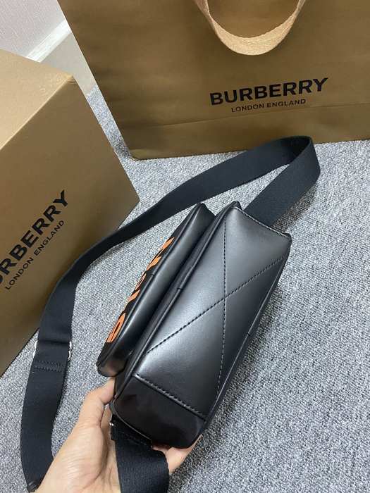 Burberry Tote Bag Black 01A 6