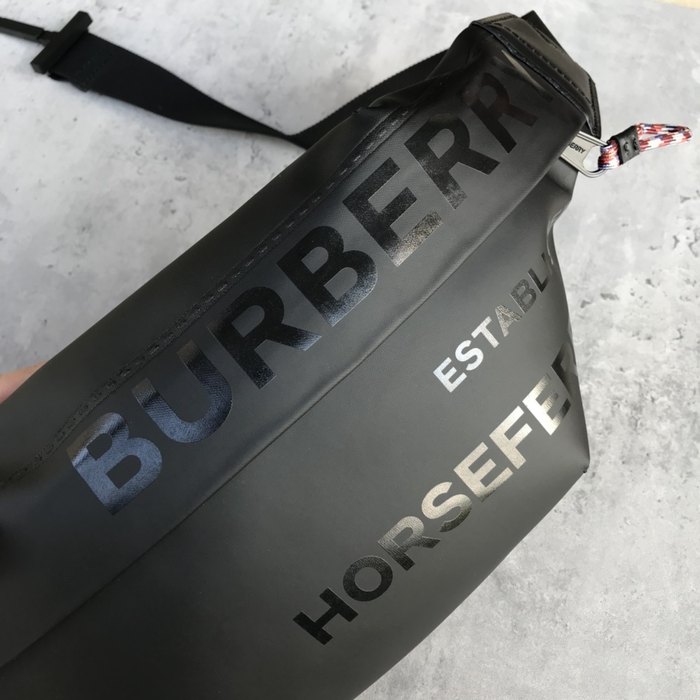 Burberry Tote Bag Black 01A 7