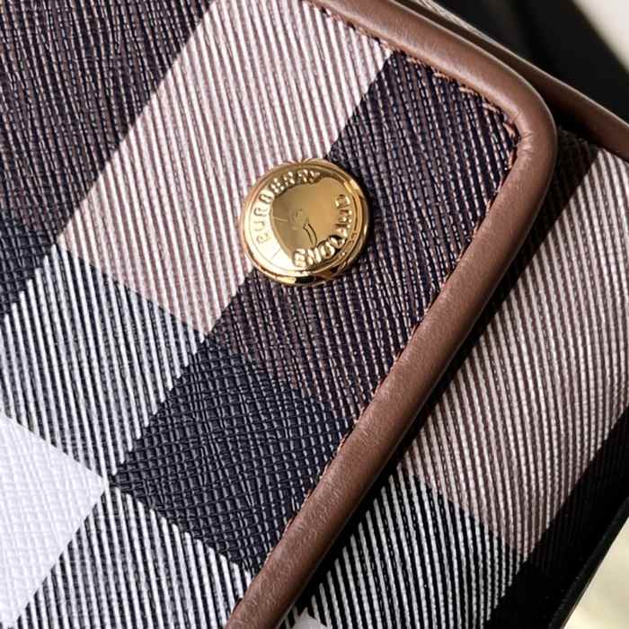 Burberry Tote Bag with Elegant Design Brown 01A