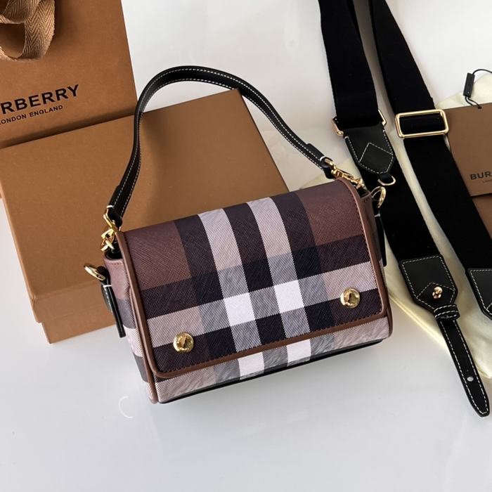 Burberry Tote Bag with Elegant Design Brown 01A