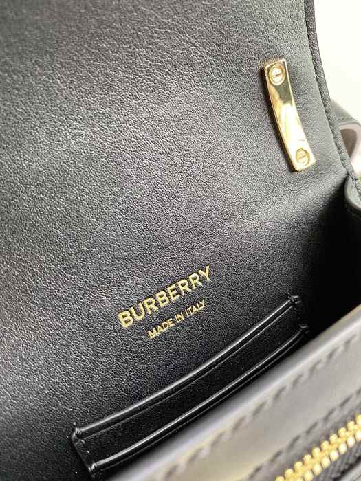 Burberry Tote Bag with sleek design traits Black 01A 4
