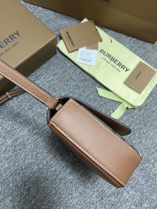 Burberry Tote Bag with stylish features Brown 01A 6