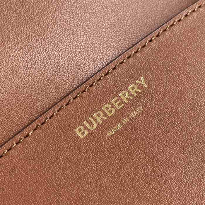 Burberry Tote bag with checked pattern traits Brown 01A