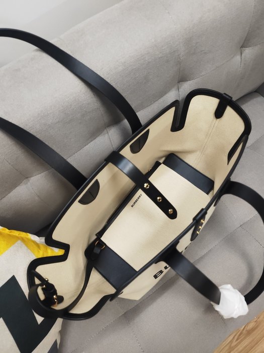 Burberry Tote bag with distinctive features Beige 01A