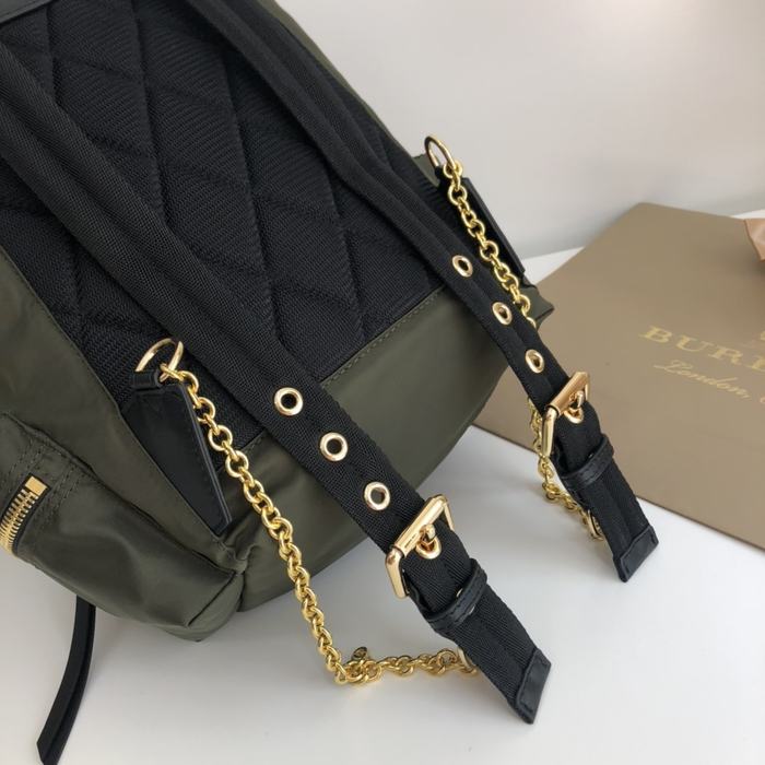 Burberry Tote bag with functional features Green 01A