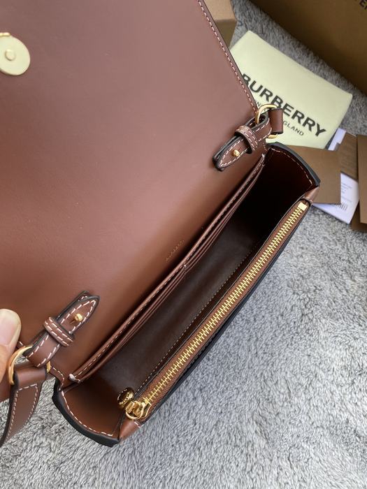 Burberry Tote bag with minimalist design Brown 01A