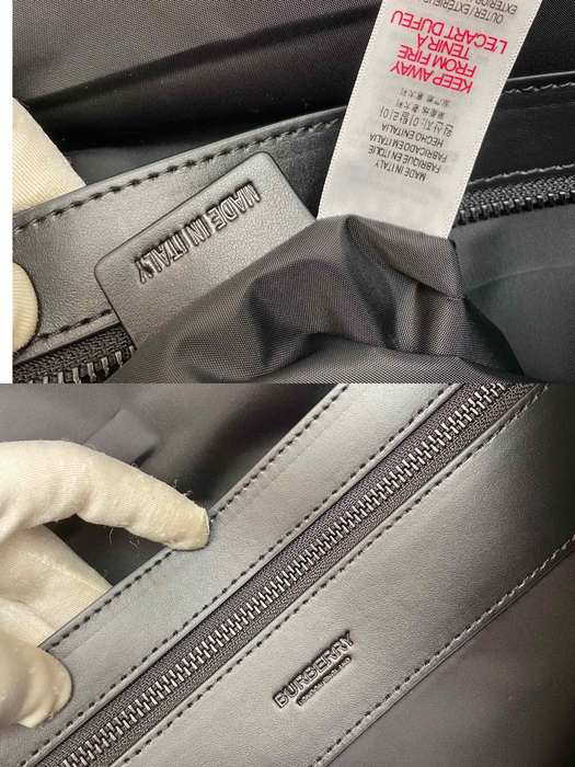 Burberry Tote bag with practical features Black 01A