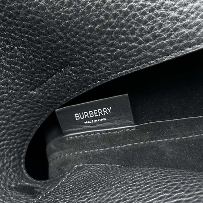 Burberry Tote bag with soft leather texture Black 01A