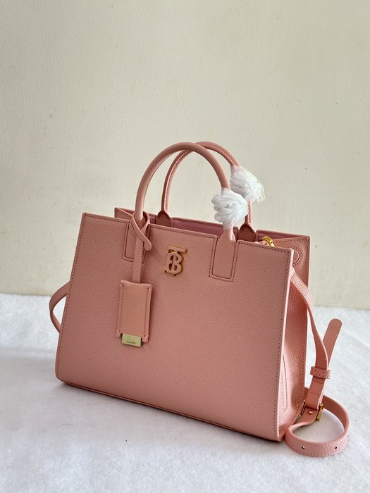 Burberry Tote bag with structured design Brown 01A