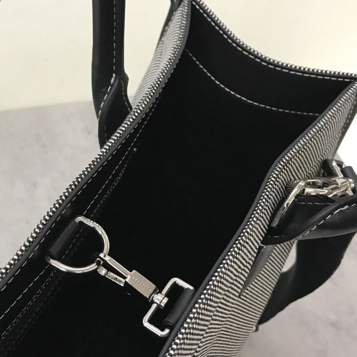 Burberry Tote bag with structured design Grey 01A 2