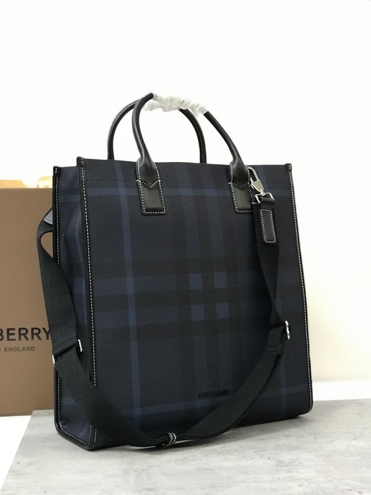 Burberry Tote bag with structured design Grey 01A