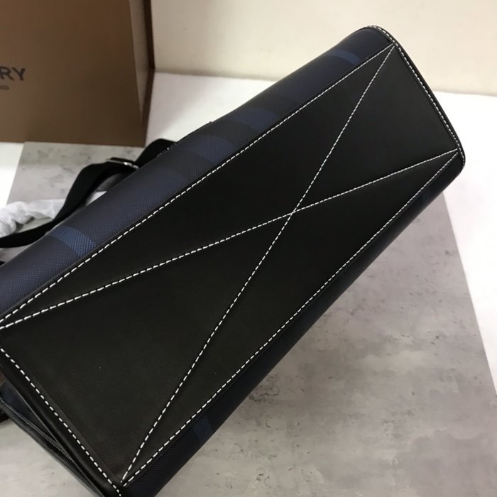 Burberry Tote bag with structured design Grey 01A